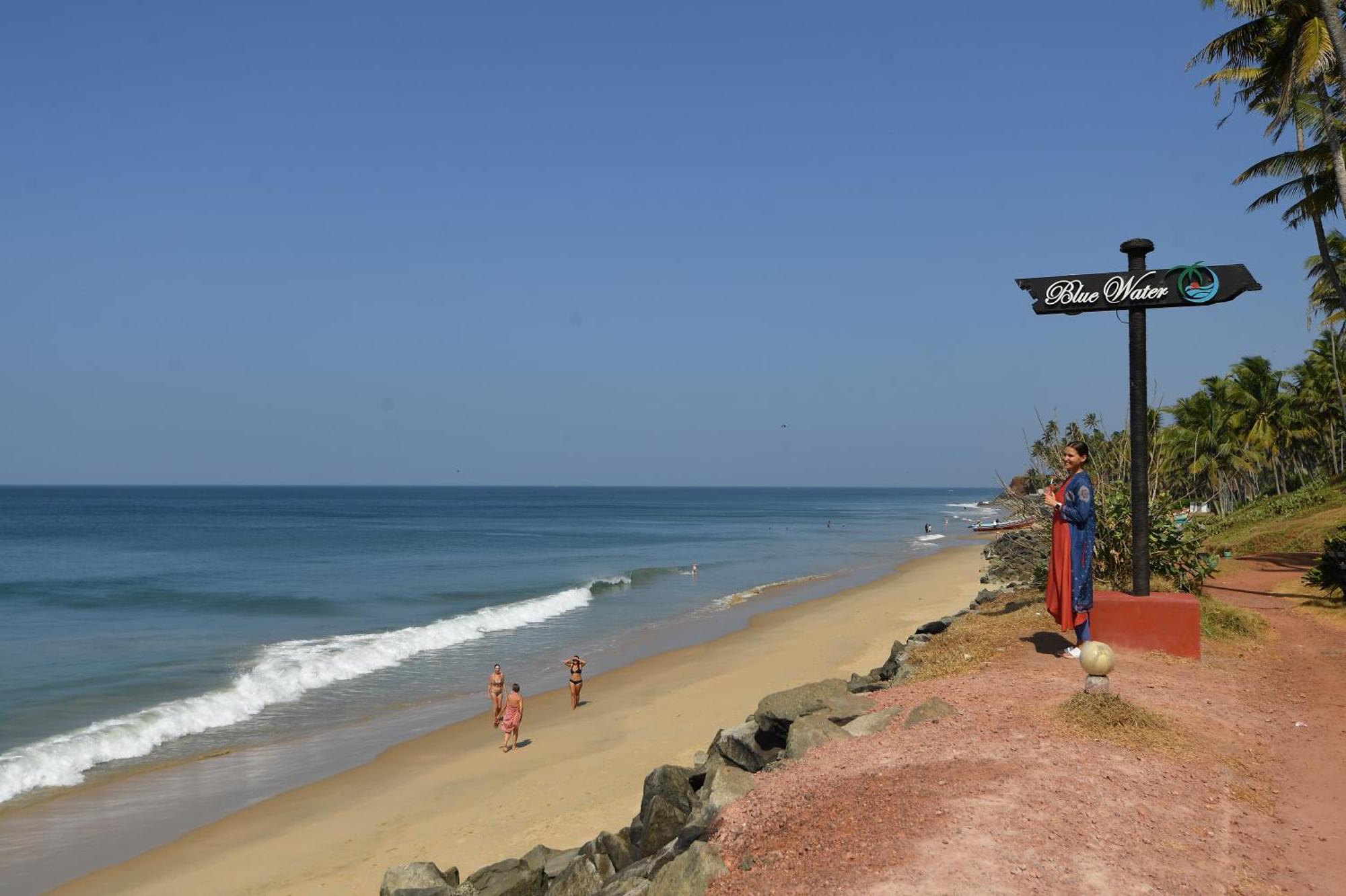 Blue Water Beach Resort Varkala Luaran gambar