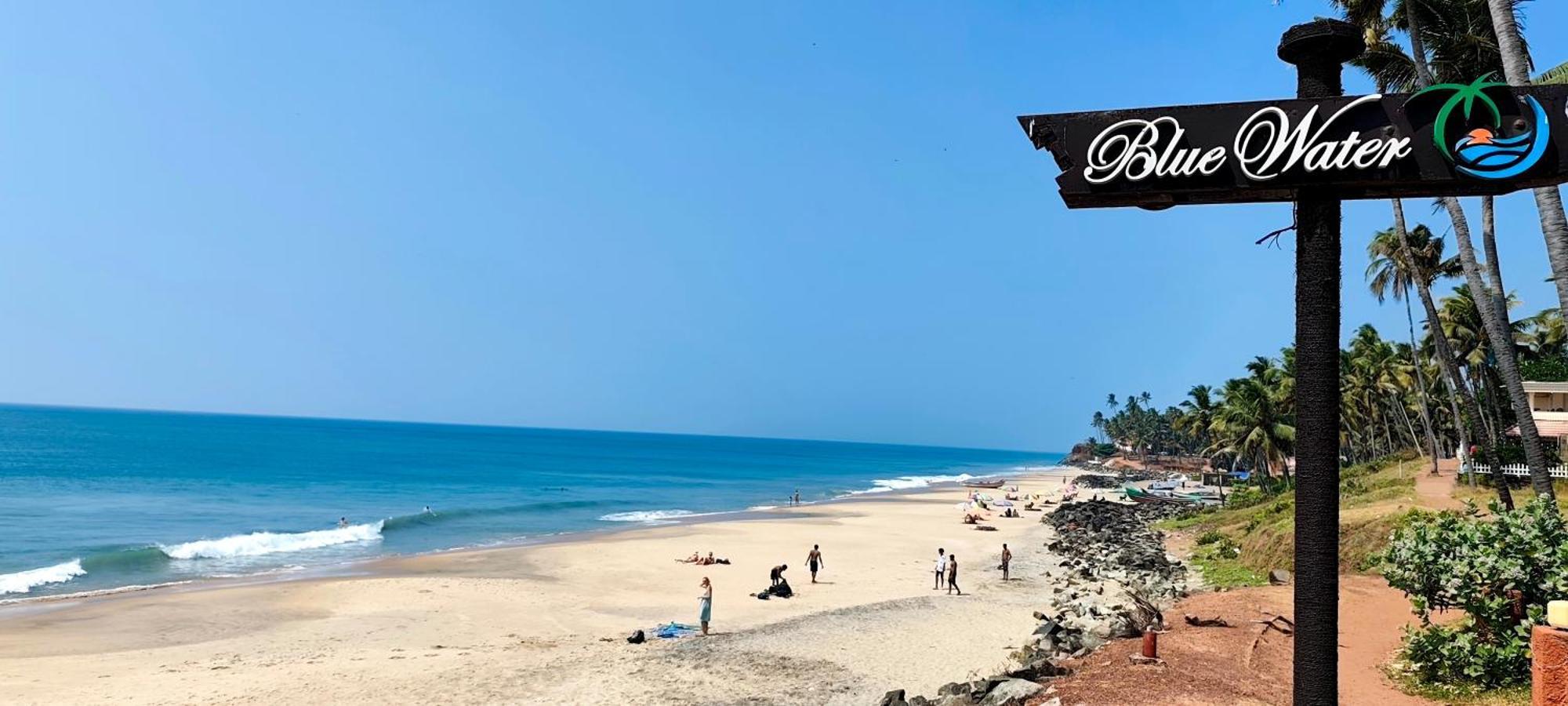 Blue Water Beach Resort Varkala Luaran gambar